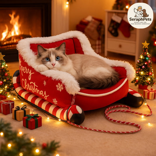 π
 Christmas Deluxe Dog Bed