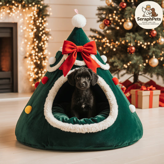 π Christmas Tree Cat Cave