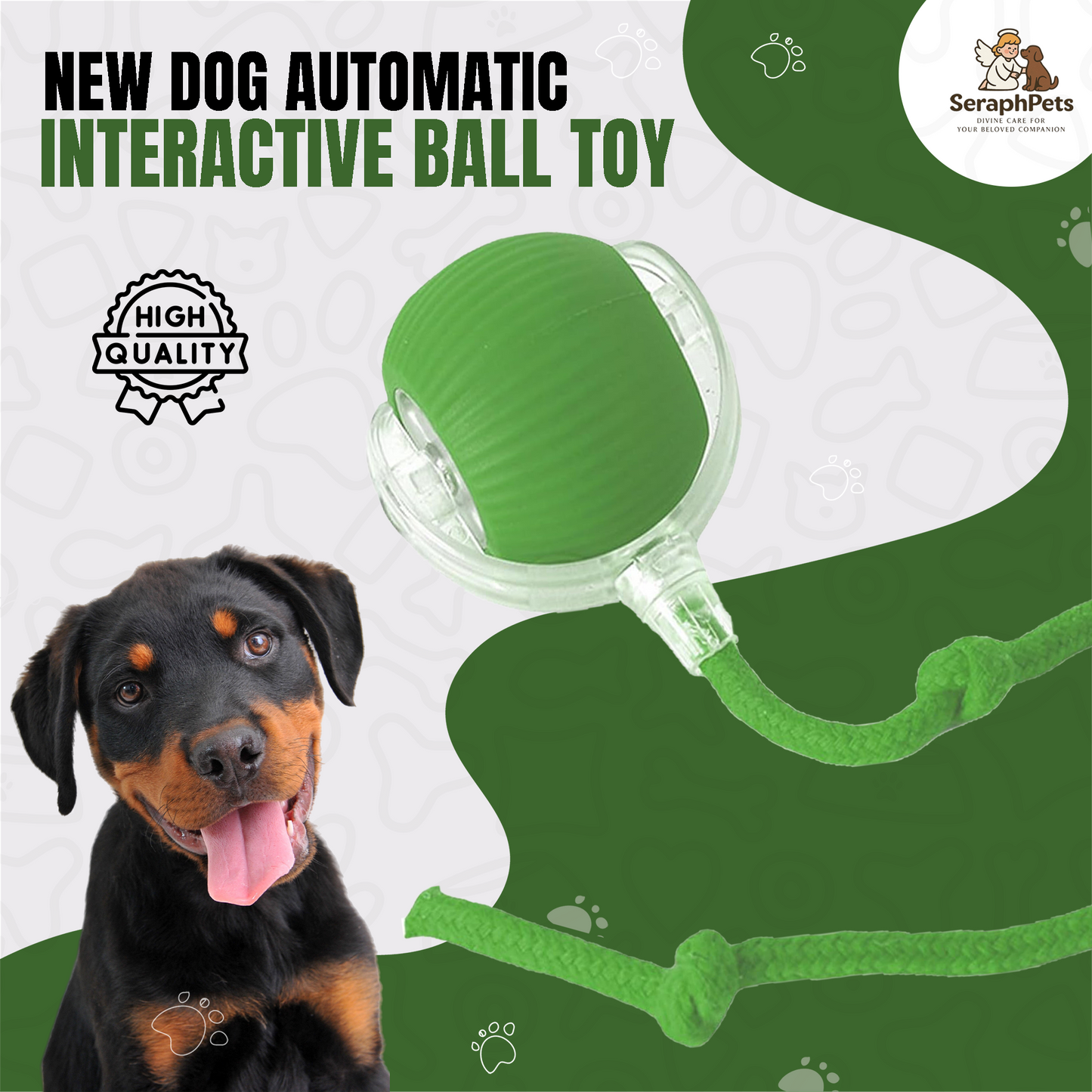 New Dog Interactive Ball Toy