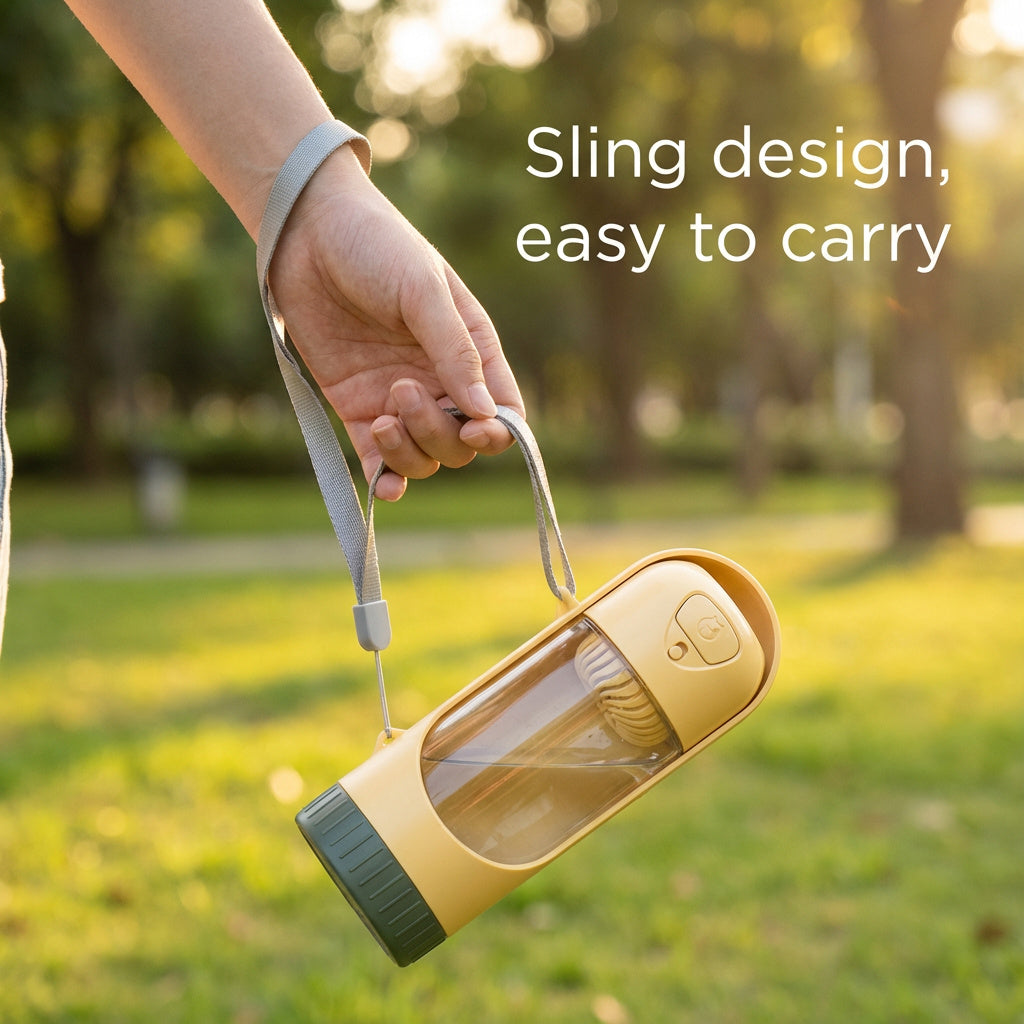 Mobile water dispenser for dogs