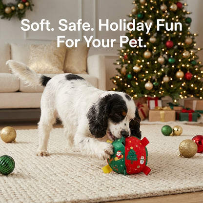 Christmas Dog Toy Balls Anti-Bite Chew Toy