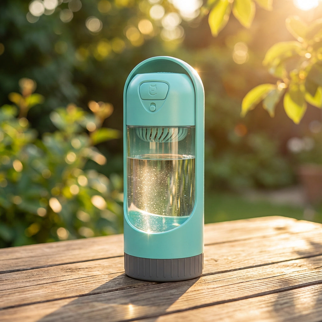 Mobile water dispenser for dogs