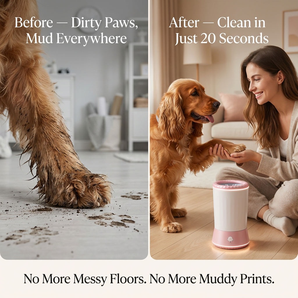 Automatic Electric Dog Paw Cleaner