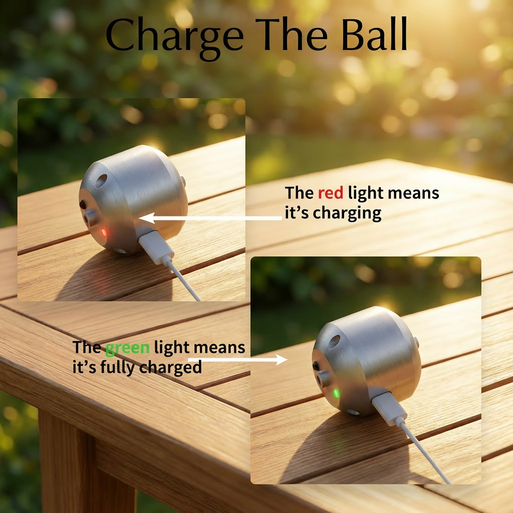 Smart Pet Ball – Interactive LED Toy for Dogs