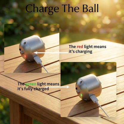 Smart Pet Ball – Interactive LED Toy for Dogs