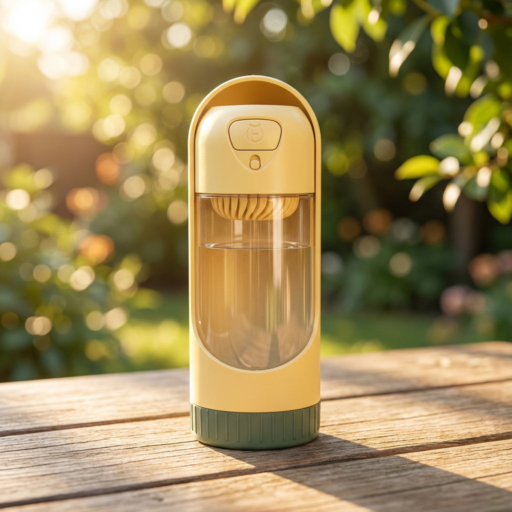 Mobile water dispenser for dogs