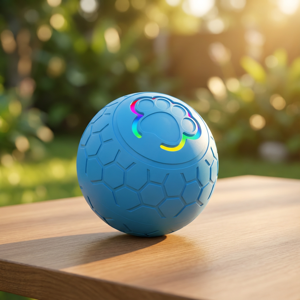 Smart Pet Ball – Interactive LED Toy for Dogs